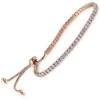 Tennis Style Friendship Bracelet 2 Tennis Style Friendship Bracelet -Trudiamonds AW002 RG