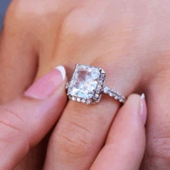 5.8 Ct. T.w. Champagne Ring -Trudiamonds IMG 6352 T2006