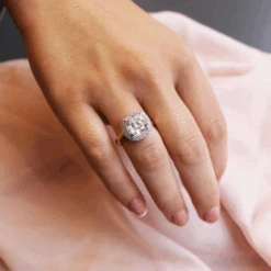 Sophia Cushion Cut Halo Ring -Trudiamonds IMG 7203 T3048