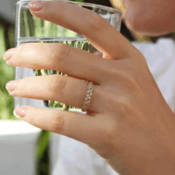 Leaflet Eternity Ring -Trudiamonds IMG 7490 T2992