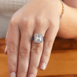 Tru-Sapphire Octavia Ring 19 Tru-Sapphire Octavia Ring -Trudiamonds IMG 8678 T3025