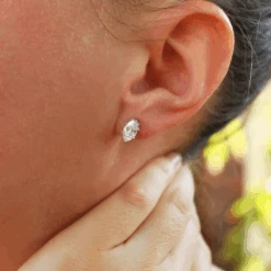 2.5 Ct. T.w. Marquise Stud Earrings -Trudiamonds IMG 9068 T1853