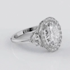 Opulent Oval Halo Ring -Trudiamonds OpulentOvalRing PC