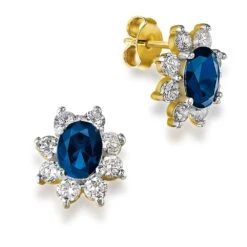 Princess Diana's Royal Earrings -Trudiamonds T1031 GC