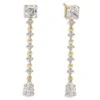 Silhouette Dangle Earrings 2 Silhouette Dangle Earrings -Trudiamonds T1048 GC