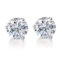 1.5 Ct. T.w. Posh Martini Stud Earrings -Trudiamonds T1063 PC