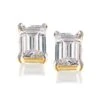 2 Ct. T.w. Emerald Cut Earrings
