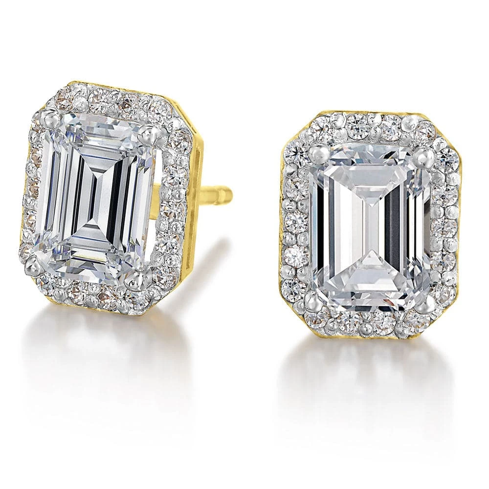 2.3 Ct. T.w. Star Of Monaco Stud Earrings 3 2.3 Ct. T.w. Star Of Monaco Stud Earrings - Image 2