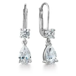 Drop Teardrop Earrings -Trudiamonds T1141 PC 1 4bea9cfd fd5f 4136 a691 e17da3216f76
