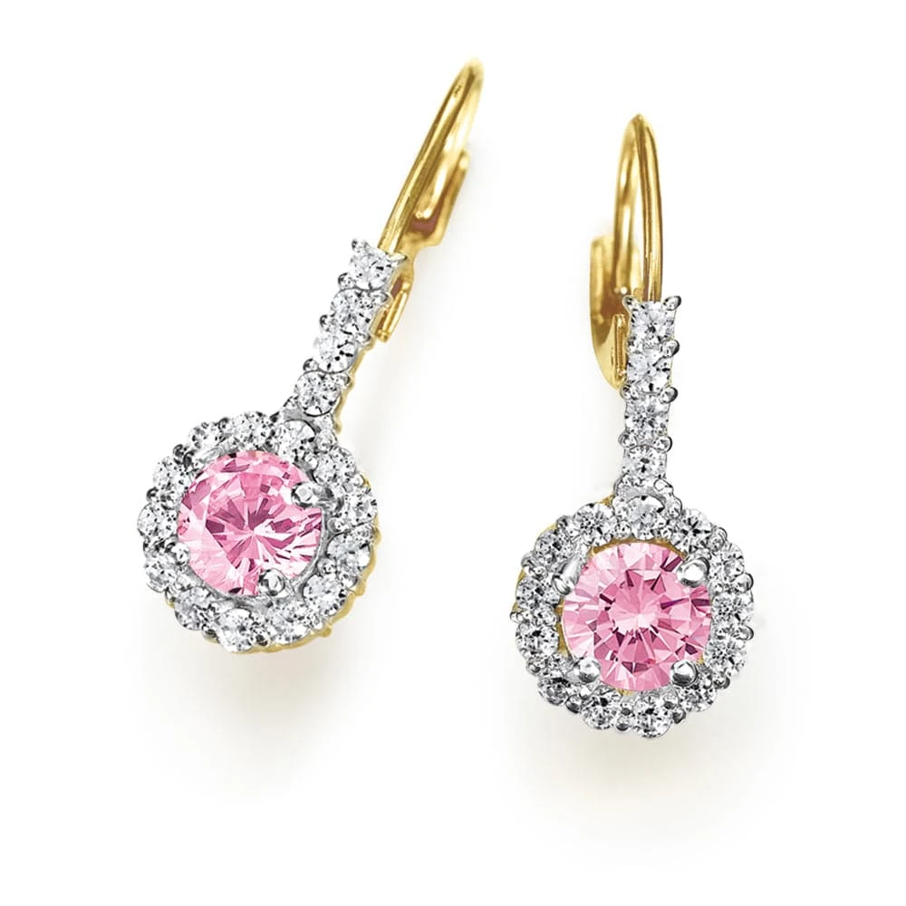 Pink Bel-Aire Earrings 3 Pink Bel-Aire Earrings