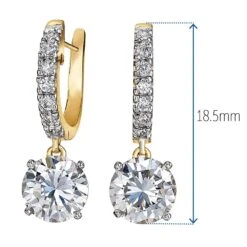 Glowing Wings Earrings -Trudiamonds T1211 GC 1