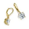 4 Ct. T.w. Solitaire Drop Earrings -Trudiamonds T1814 GC