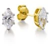 1.5 Ct. T.w. Marquise Stud Earrings 2 1.5 Ct. T.w. Marquise Stud Earrings -Trudiamonds T1837 GC