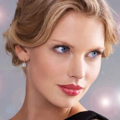 Double Halo Asscher Drops -Trudiamonds T1848