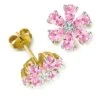 Pink Forget-Me-Not Earrings