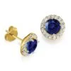 Tru-Sapphire Posh Halo Earrings -Trudiamonds T1914 GC 8cfb35d2 6be1 4c34 9dec 51135c39d7db