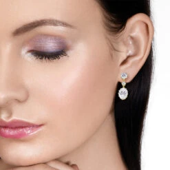 Three's Company Earrings 7 Three's Company Earrings -Trudiamonds T1977