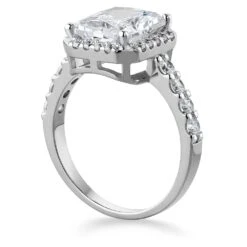 5.8 Ct. T.w. Champagne Ring -Trudiamonds T2006 PC 2