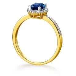Tru-Sapphire Cincature Ring -Trudiamonds T2059 GC 2