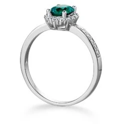 Tru-Emerald Cincature Ring -Trudiamonds T2063 PC 2