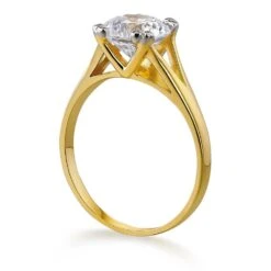 Pristine Solitaire Ring -Trudiamonds T2064 GC 2