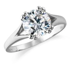 Pristine Solitaire Ring -Trudiamonds T2064 PC