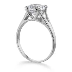 Pristine Solitaire Ring -Trudiamonds T2064 PC 2
