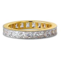 Princess Style Eternity Ring -Trudiamonds T2066 GC 3