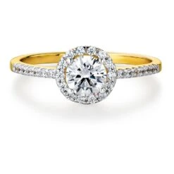 Posh Halo Ring -Trudiamonds T2074 GC 3