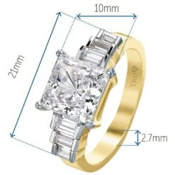 Sunset Boulevard Ring -Trudiamonds T2078 GC 1