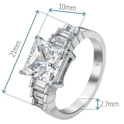 Sunset Boulevard Ring -Trudiamonds T2078 PC 1