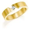 Modern Gents Wedding Band -Trudiamonds T2080 GC