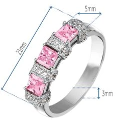 Pink Parfait Ring -Trudiamonds T2086 PC 1