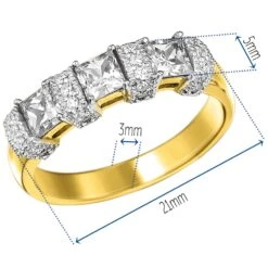 Frozen Parfait Ring -Trudiamonds T2100 GC 1