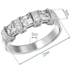 Frozen Parfait Ring -Trudiamonds T2100 PC 1