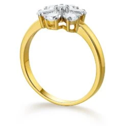 Forget-Me-Not Ring -Trudiamonds T2110 GC 2