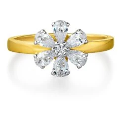 Forget-Me-Not Ring -Trudiamonds T2110 GC 3