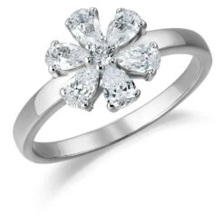 Forget-Me-Not Ring -Trudiamonds T2110 PC