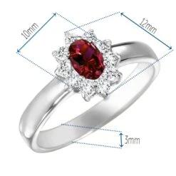Imperial Tru-Ruby Ring -Trudiamonds T2121 PC 1