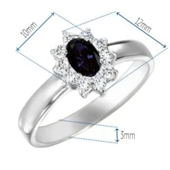Imperial Tru-Sapphire Ring -Trudiamonds T2123 PC 1