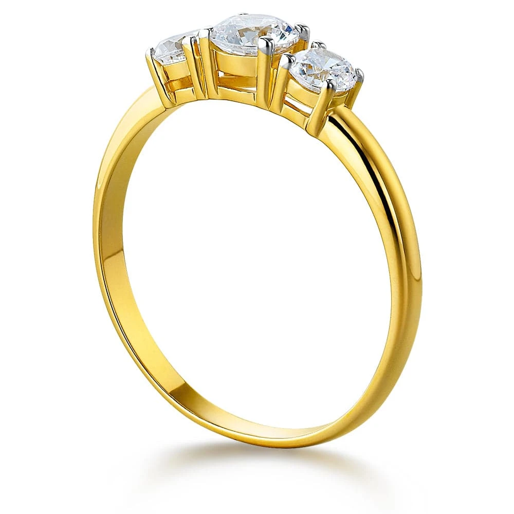 1 Ct. T.w. Trilogy Ring 5 1 Ct. T.w. Trilogy Ring - Image 3