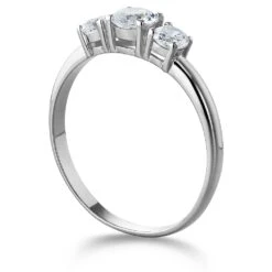 1 Ct. T.w. Trilogy Ring 13 1 Ct. T.w. Trilogy Ring -Trudiamonds T2150 PC 2