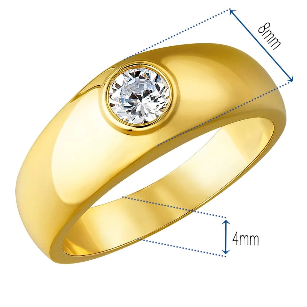 Fire And Ice Solitaire Ring 9 Fire And Ice Solitaire Ring - Image 7