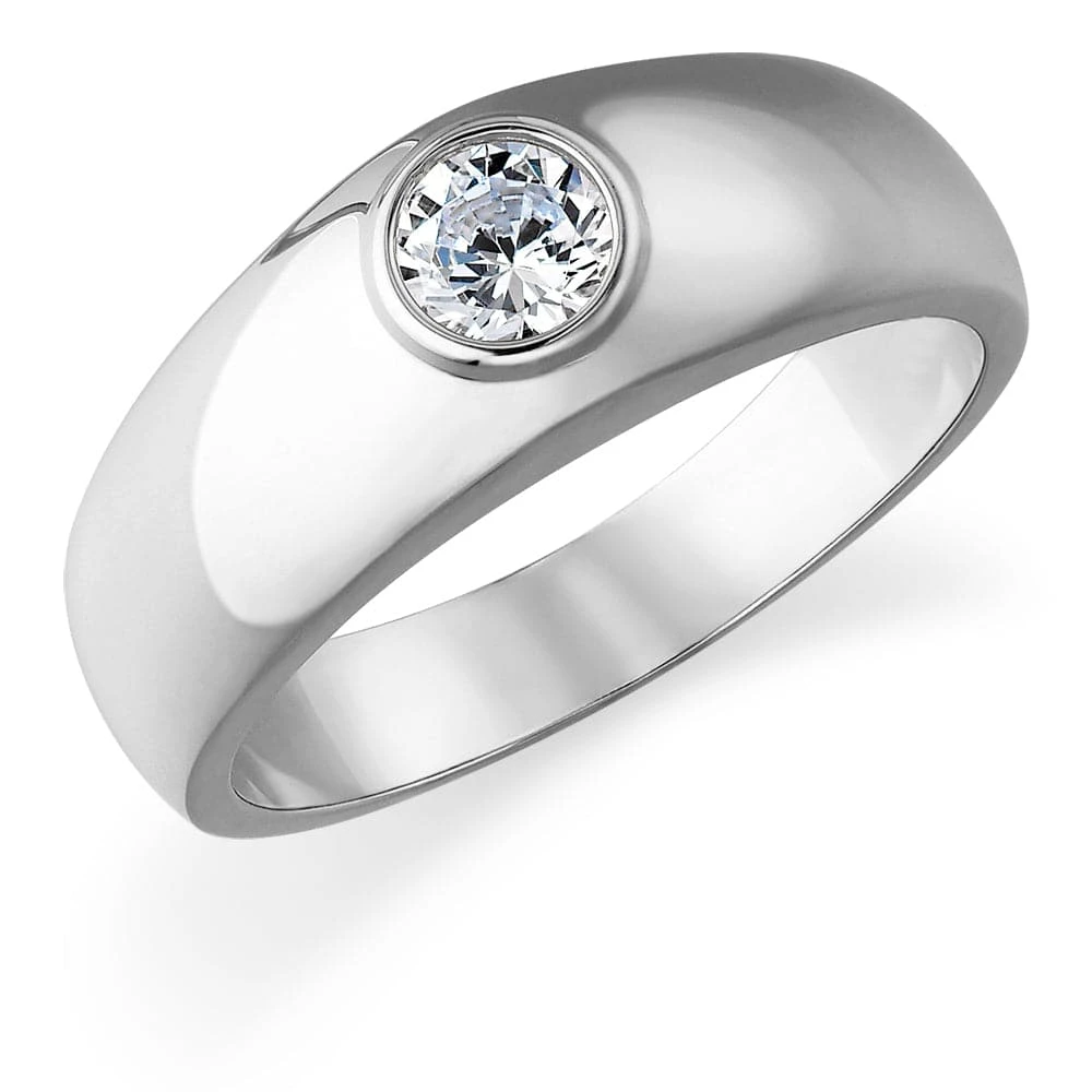 Fire And Ice Solitaire Ring 4 Fire And Ice Solitaire Ring - Image 2