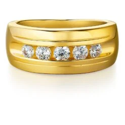 Churchill Style Ring -Trudiamonds T2166 GC 3