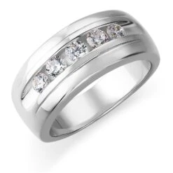 Churchill Style Ring -Trudiamonds T2166 PC