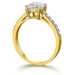 Romanesque Ring -Trudiamonds T2174 GC 22