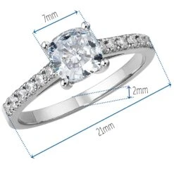 Romanesque Ring -Trudiamonds T2174 PC 1