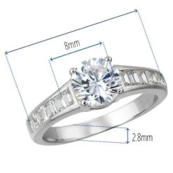 Queen Victoria Ring -Trudiamonds T2184 PC 1