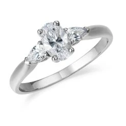Temptations Trilogy Ring -Trudiamonds T2186 PC